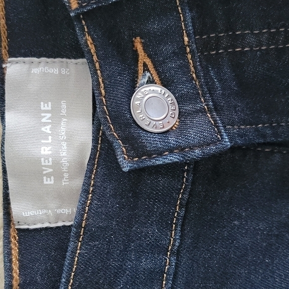 Everlane Blue Skinny Jeans - Picture 5 of 7